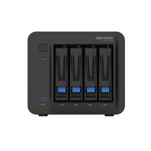 海康威視 H304 4盤位NAS網絡存儲服務器 企業私有網盤/旗艦版/16T（4*4T）機械硬盤